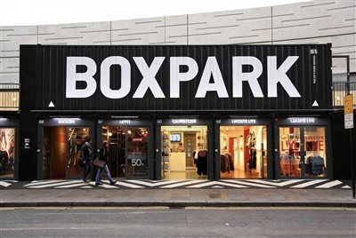 Shipping Container Shopping Mall